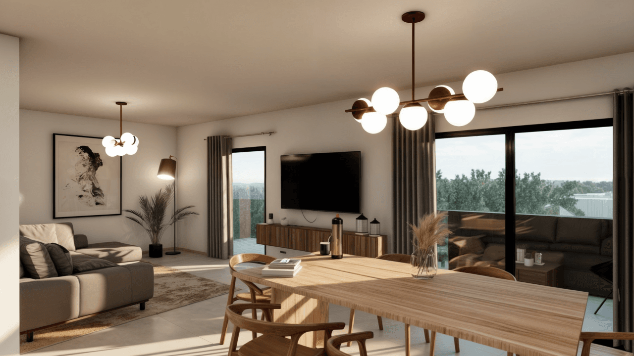 Living-Comedor 2 hab