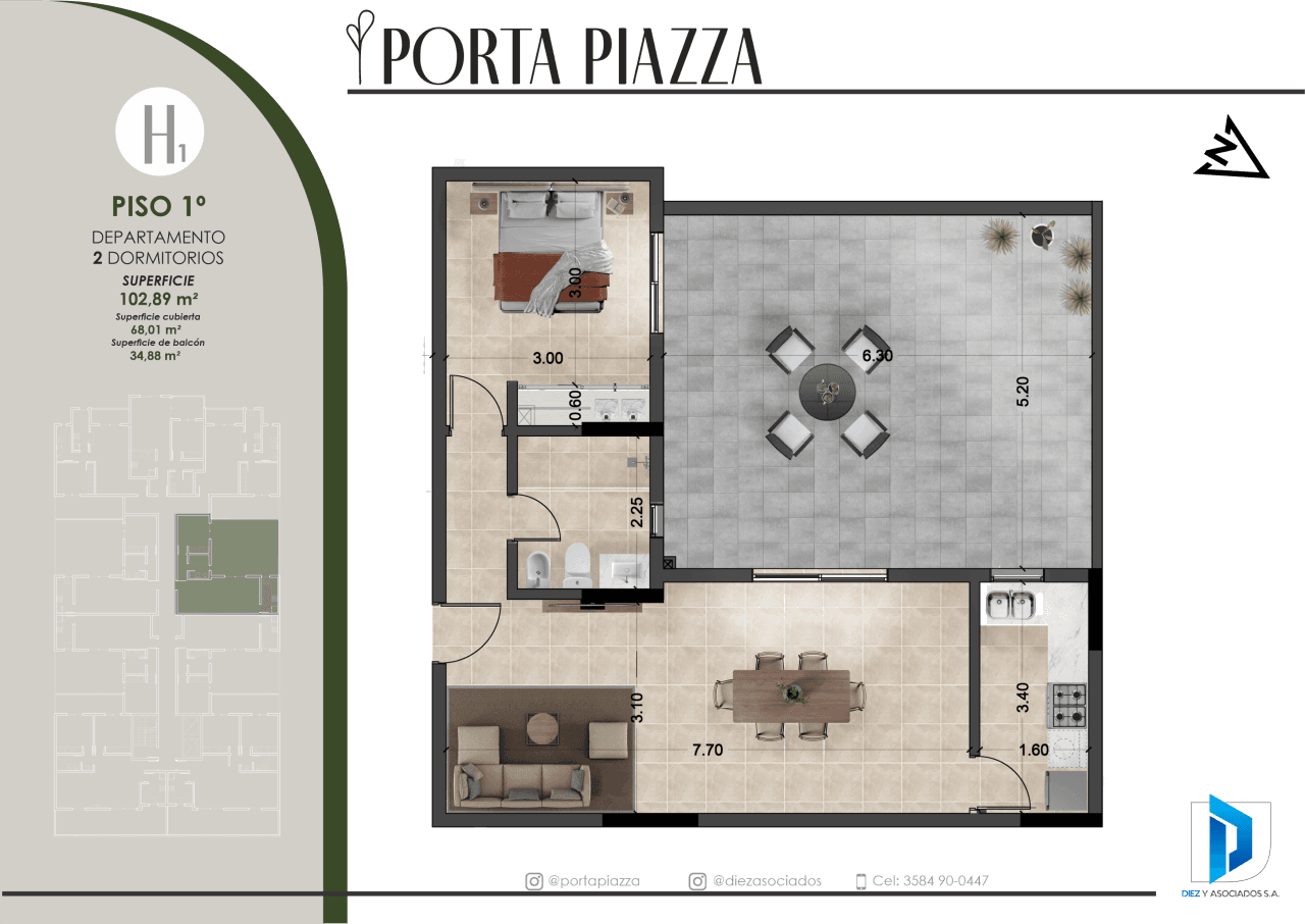 23019 - DEPTO H1