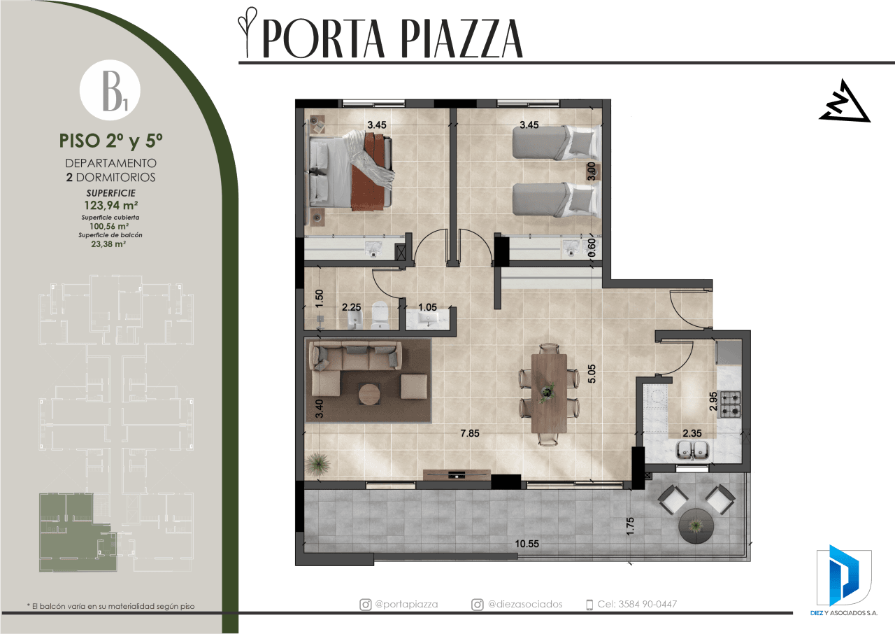 23019 - DEPTO B 2,5